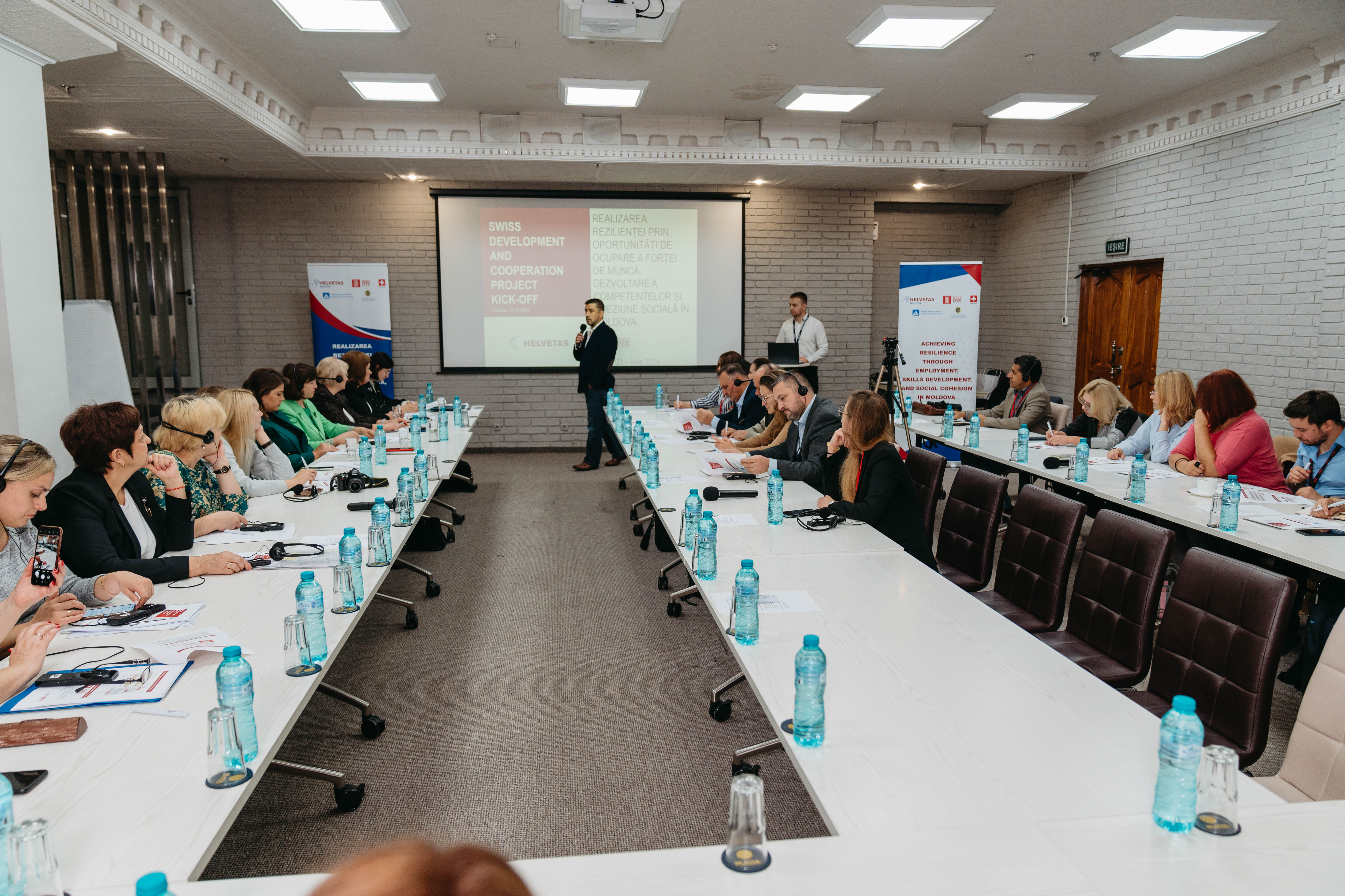 A fost lansat proiectul Realizarea rezilienței prin oportunități de angajare, dezvoltare a competențelor și coeziune socială în Moldova